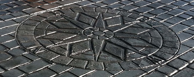 imprinted concrete driveways kilkenny pattern imprinted concrete